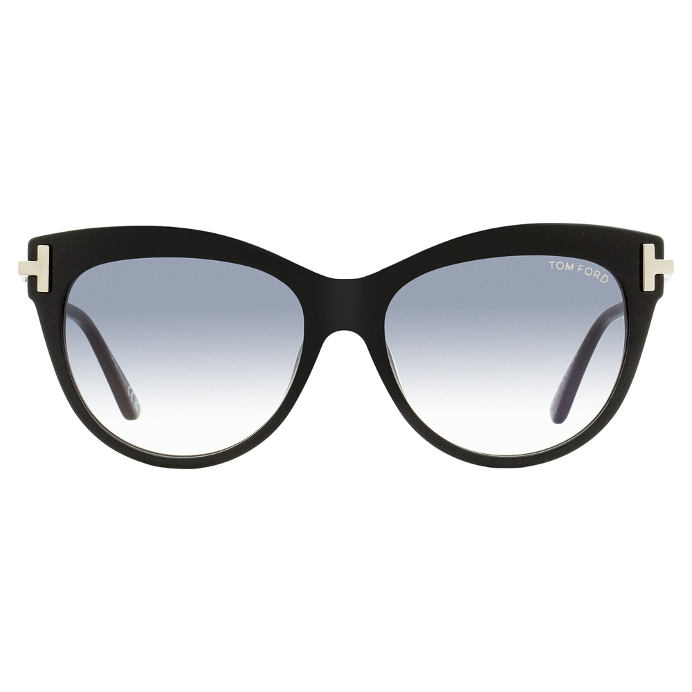 Tom Ford Cat Eye Sunglasses TF821 Kira 01B Black/Palladium 56mm FT0821 - Picture 2 of 3